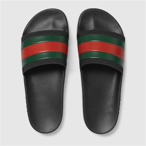 gucci flip flops mens slides|discount gucci slides for men.